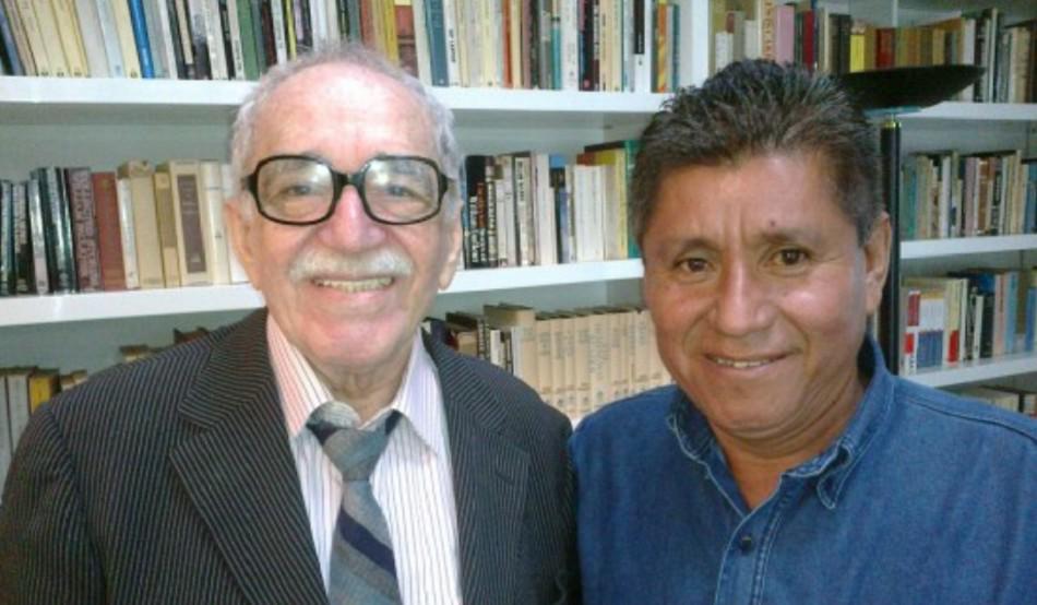 $!Gabriel García Márquez y Cruz Hernández Fermín.