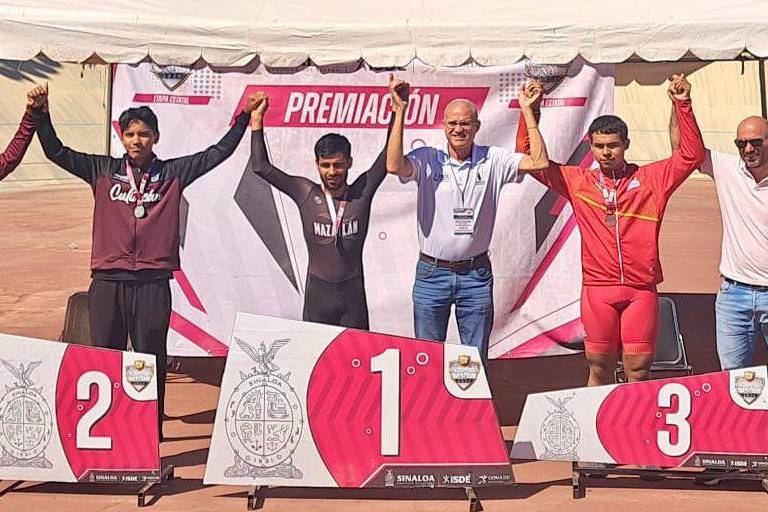 Ciclistas mazatlecos la ‘rompen’, en la etapa estatal de los Juegos Nacionales Conade