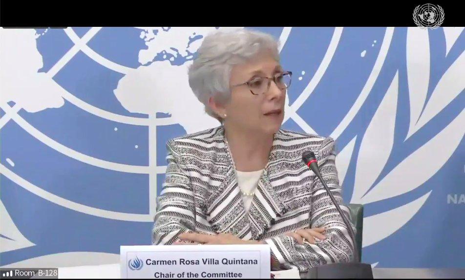 $!Carmen Villa enumeró las medidas prioritarias en el tema de desaparecidos en México.