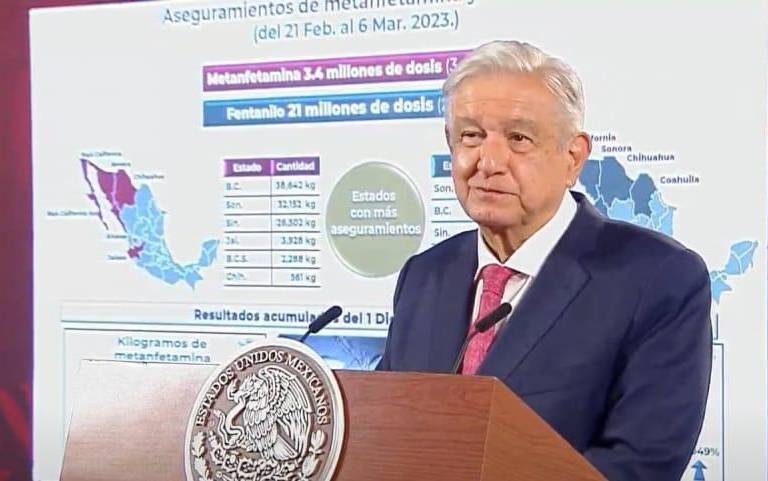 AMLO analiza prohibir el uso médico del fentanilo en México