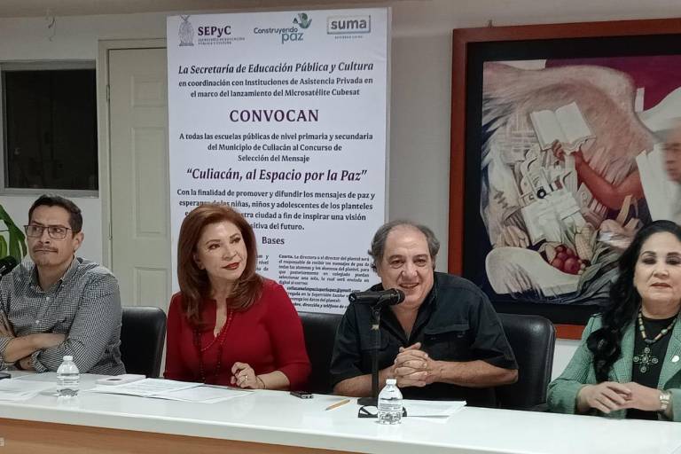 Desde Culiacán, estudiantes lanzarán mensaje de paz al espacio