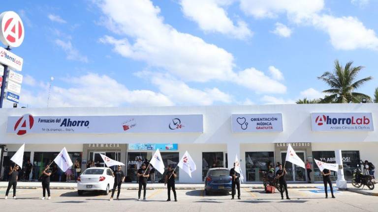 Farmacias del Ahorro llega a Mazatlán y abre cuatro sucursales, una de ellas en Mediterráneo, en La Marina.