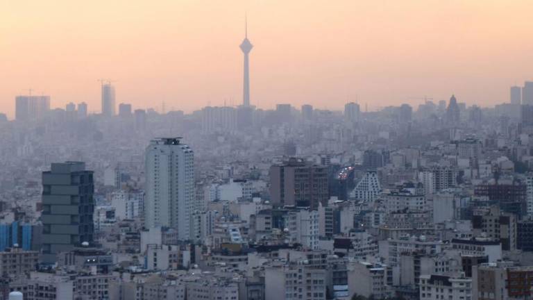 Teherán antes de que comenzase la guerra.