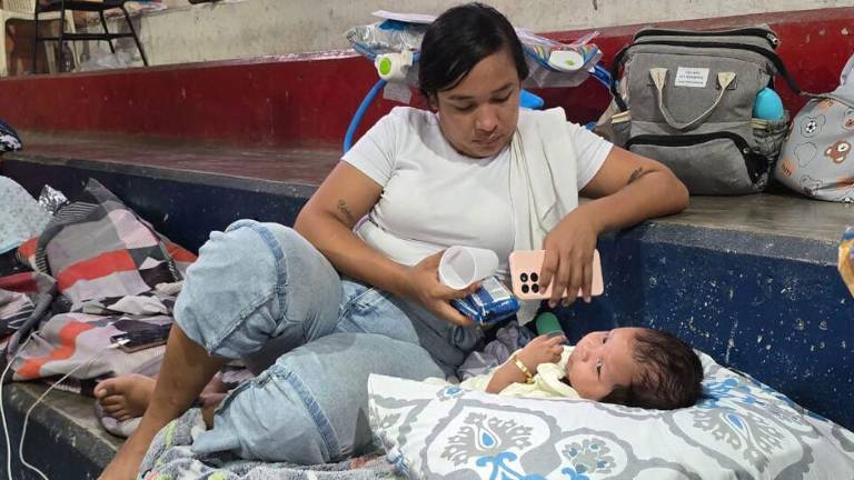 El Coliseo de Boxeo de Quibdó, adaptado como refugio temporal para familias afectadas por la emergencia en Chocó, Colombia.