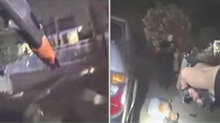 Capturas de la agresión que sufrió un migrante mexicano en San Diego que le ocasionó la muerte.