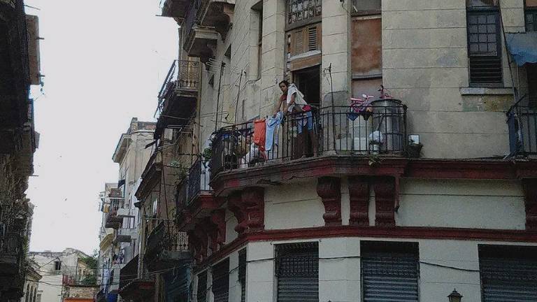 Una imagen cotidiana de La Habana.
