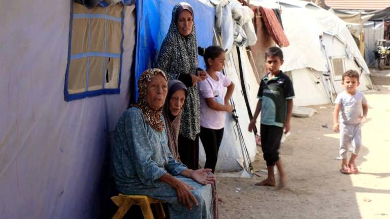 La población de Gaza reacciona al acuerdo de alto el fuego.