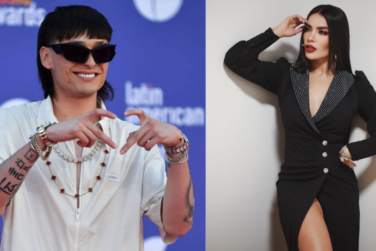 Peso Pluma y Dania Méndez estrenan romance