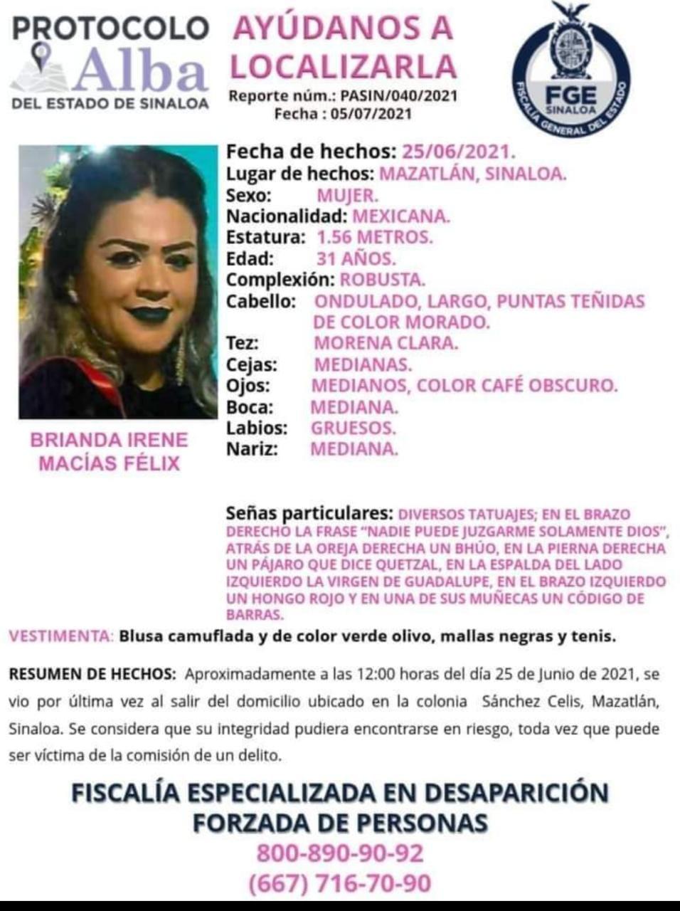 $!En Mazatlán hay más de 20 mujeres desaparecidas, señala colectivo
