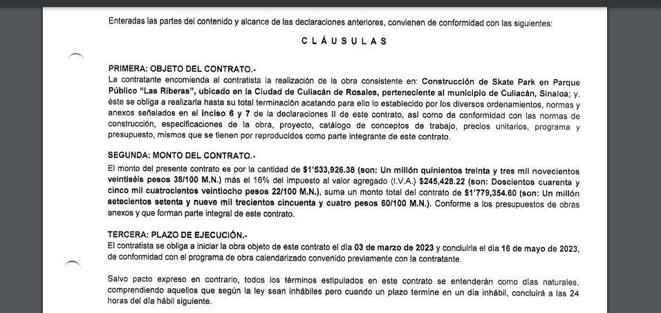 $!Guarda Gámez Mendívil proyectos para inaugurarlos después en Culiacán