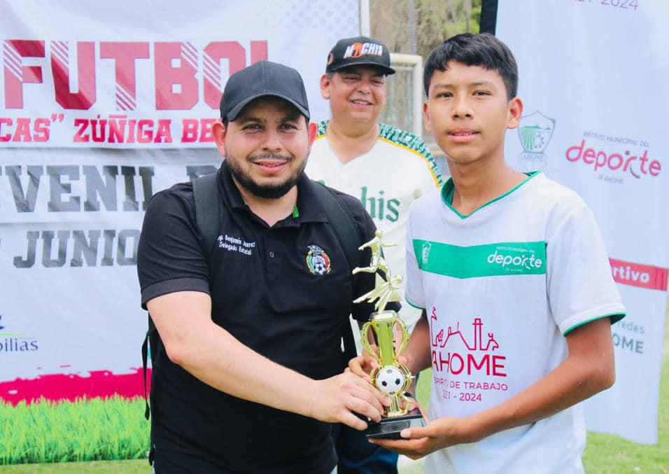 $!Ahome vence a Culiacán en la final de Estatal de Futbol Juvenil B