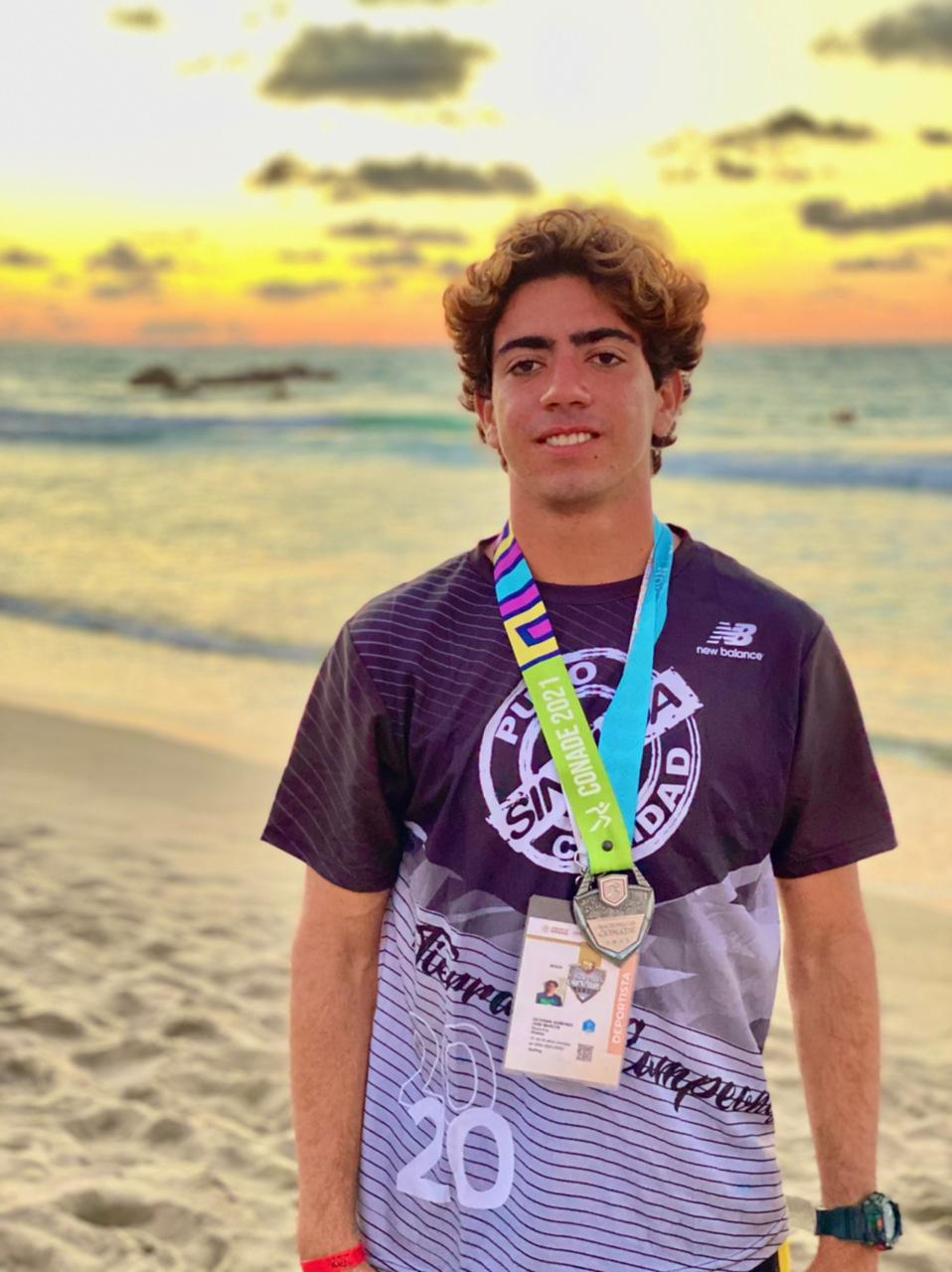 $!La delegación sinaloense de surfing conquista su primera medalla en los Juegos Nacionales