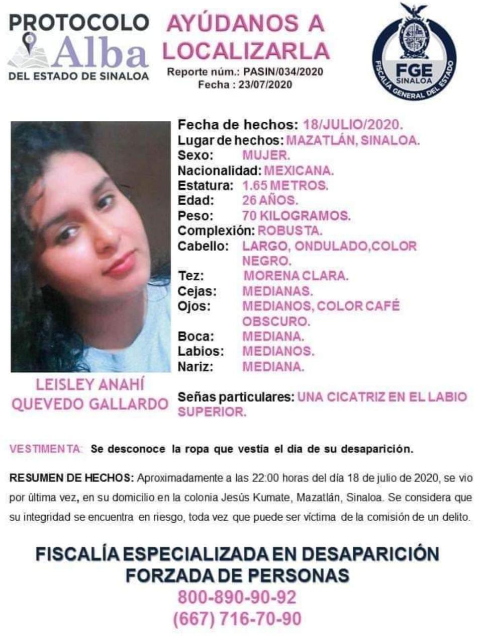 $!En Mazatlán hay más de 20 mujeres desaparecidas, señala colectivo