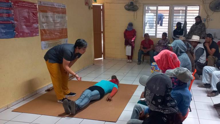 Pro-familia de Jornaleros inició con los talleres “Recomendaciones generales en primeros auxilios”.