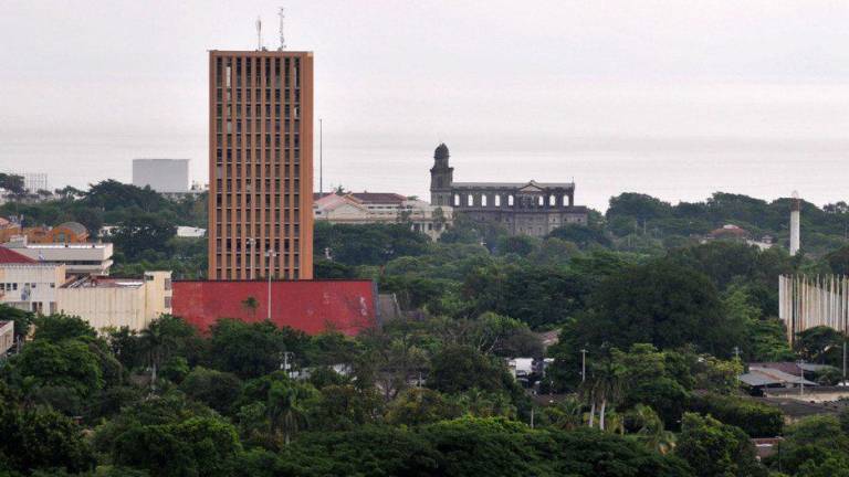 Vista de Managua, la capital de Nicaragua