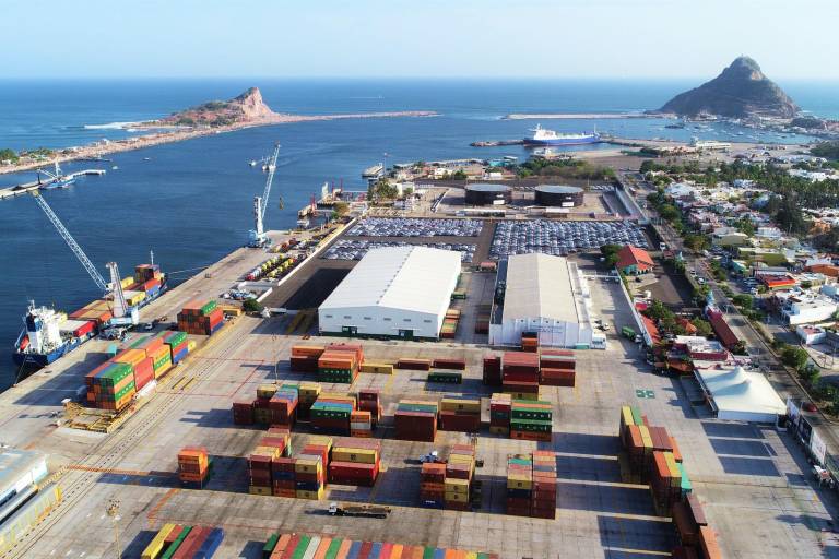 Reforzarán seguridad para mantener al alza las importaciones y exportaciones en el puerto de Mazatlán