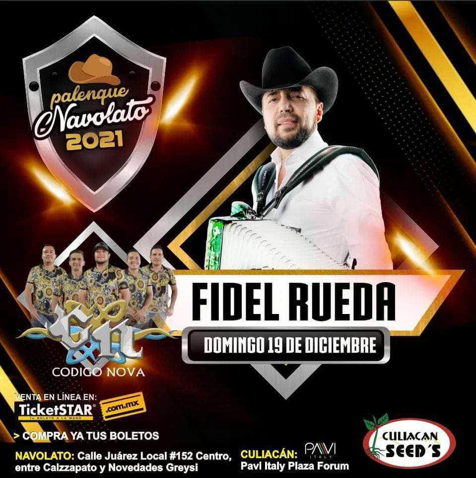 $!Hace bailar Código FN a sus fans en la fiesta del Palenque de Navolato