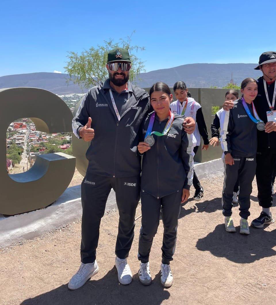 $!Mazatleca Hanna Enciso gana medalla de plata en ciclismo de la Olimpiada Nacional 2026