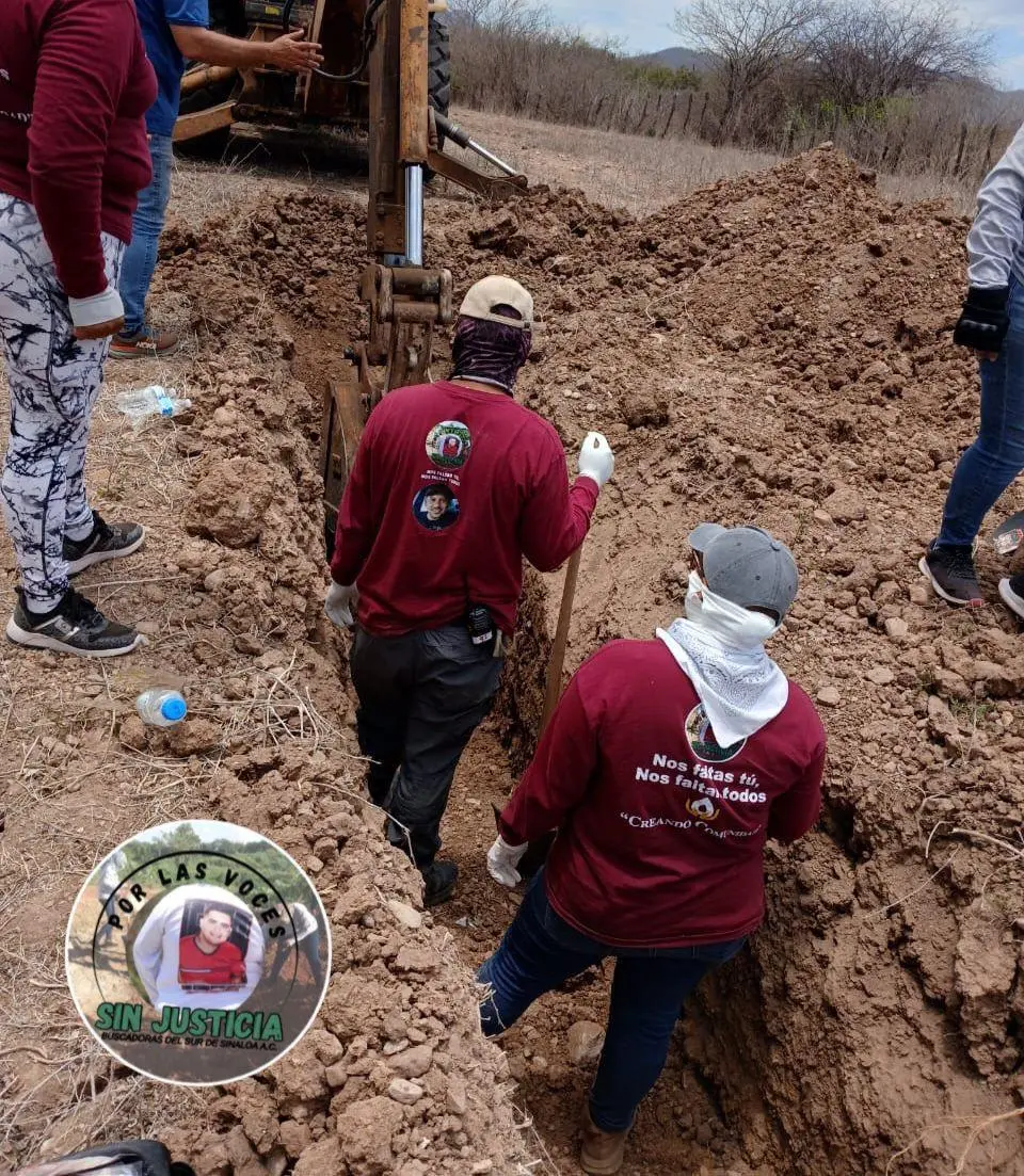 $!Por las Voces Sin Justicia halla los restos de 3 hombres en un predio, en Concordia