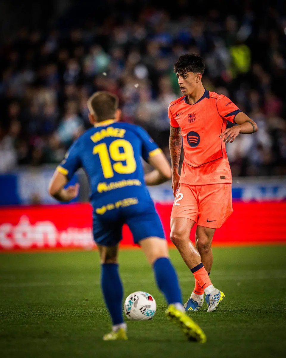 $!Alavés sorprende al campeón Barcelona y sueña con la permanencia
