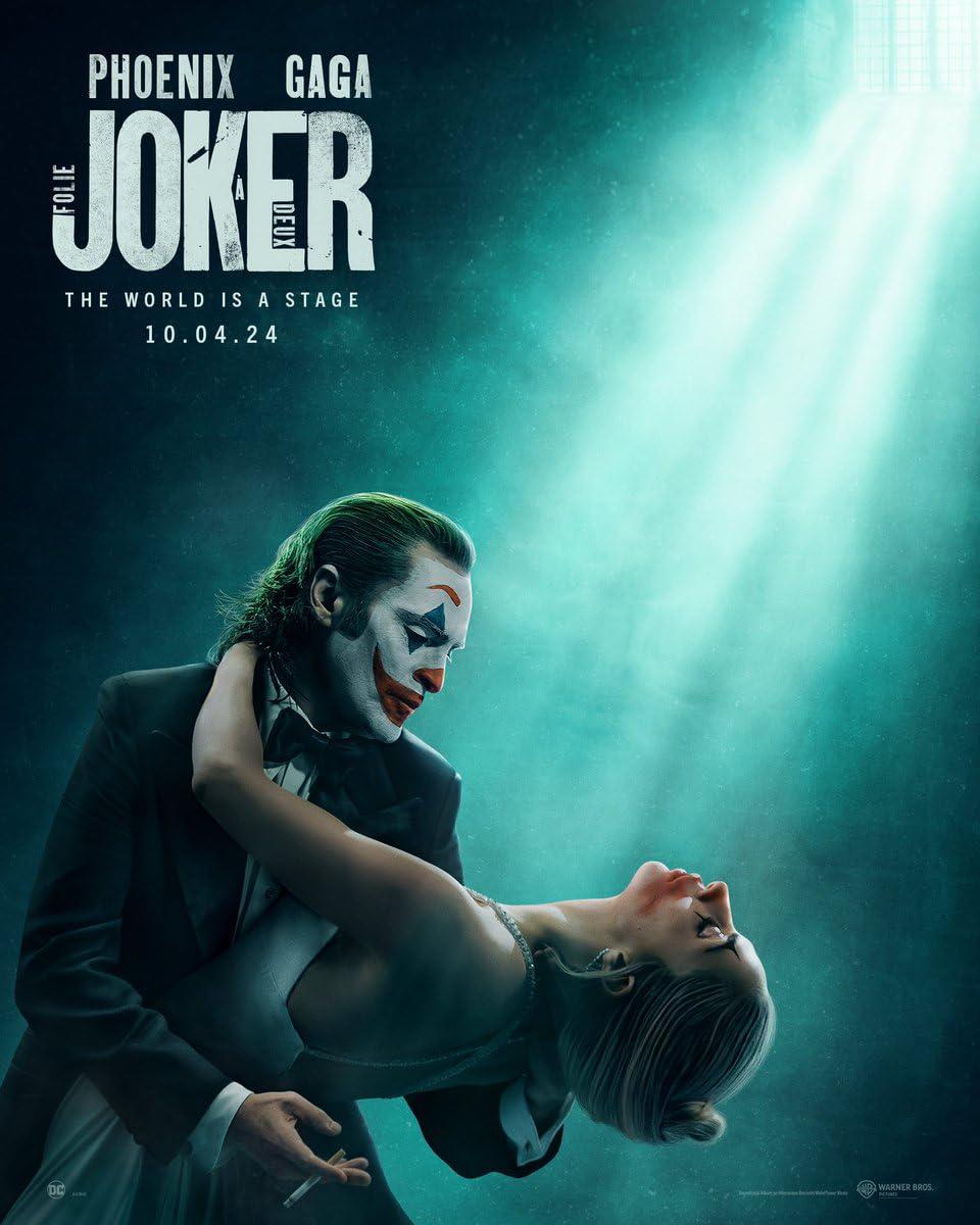 $!Revelan el poster oficial de ‘Joker 2’ protagonizada por Joaquin Phoenix y Lady Gaga