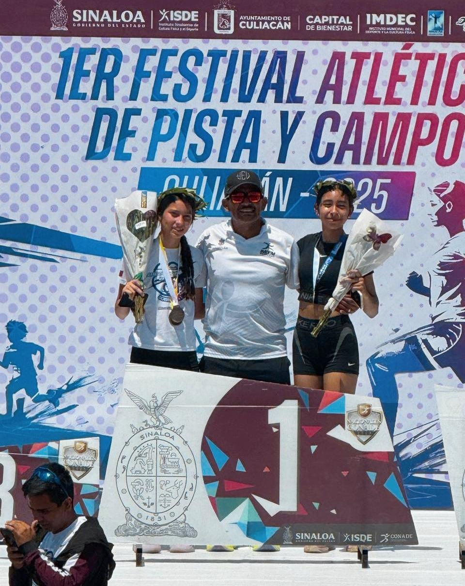 $!Destacan atletas mazatlecos en el Encuentro de Pista y Campo en Culiacán