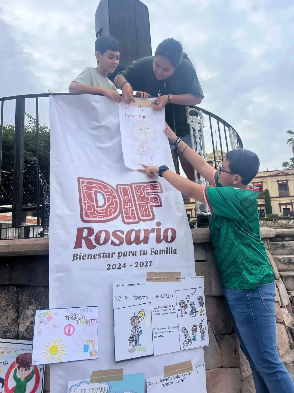 $!DIF Rosario realiza jornada para crear conciencia contra el trabajo infantil
