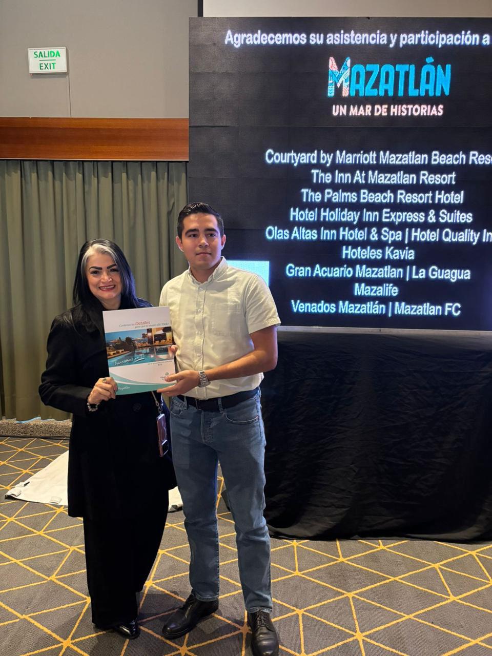 $!Mazatlán promociona nuevo vuelo desde Aguascalientes en caravana turística nacional