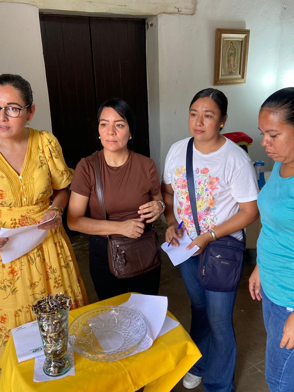 $!Se organizan en Cacalotán para celebrar a la Virgen de Loreto