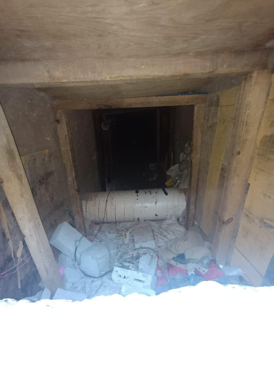 $!Localizan túnel en Ciudad Juárez, con dirección a Estados Unidos