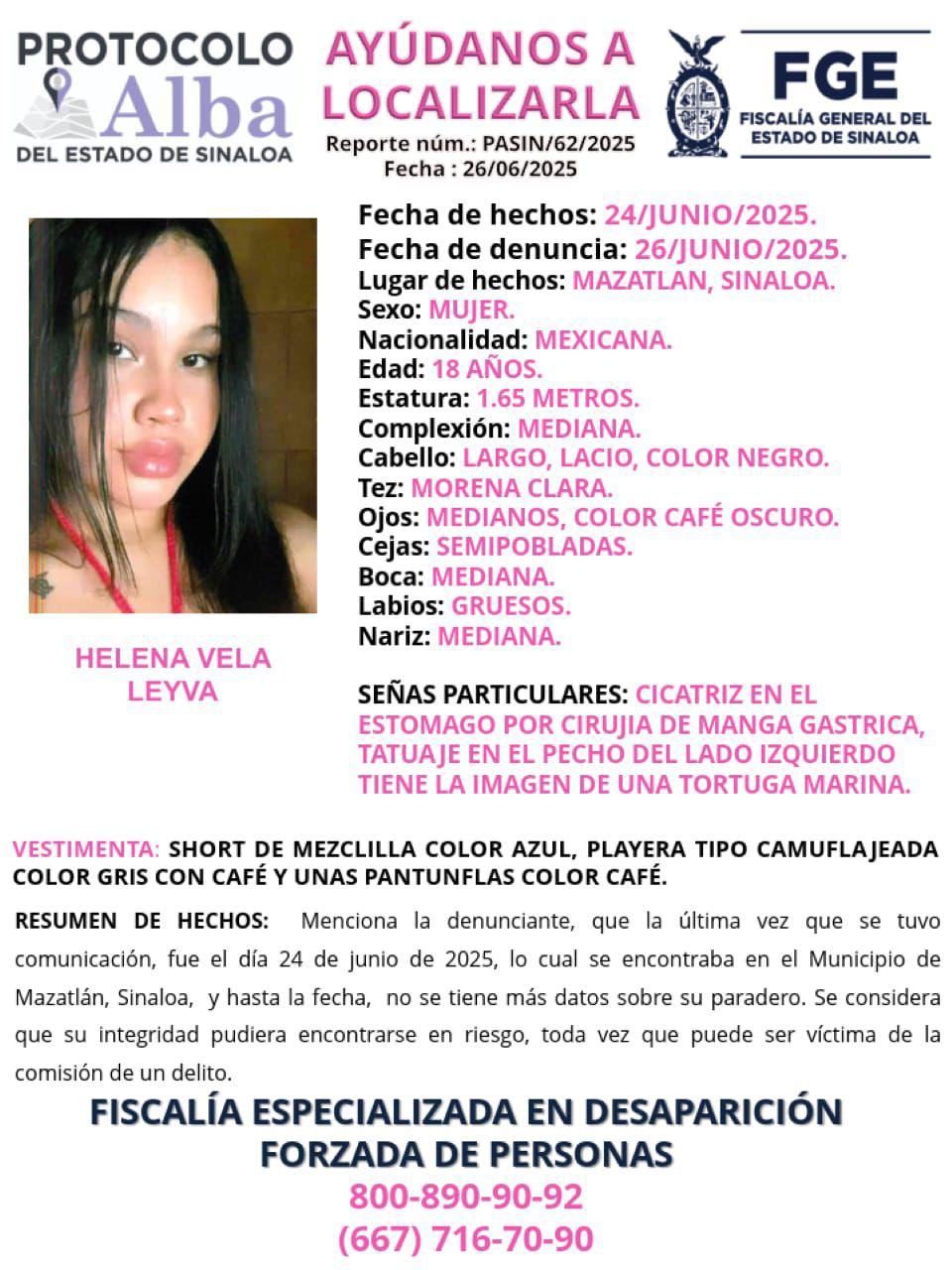 $!Activan búsqueda por desaparición de dos jóvenes mujeres en Sinaloa