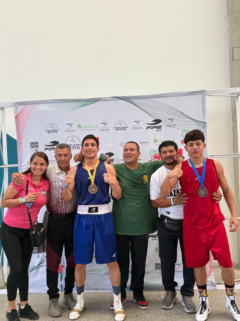 $!Cosechan mazatlecos medallas de oro, plata y bronce en el Festival Olímpico de Boxeo