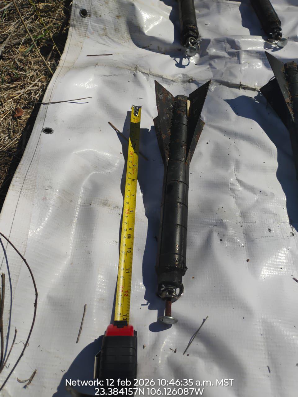 $!Fuerzas federales inhabilitan 30 explosivos en El Verde, Concordia