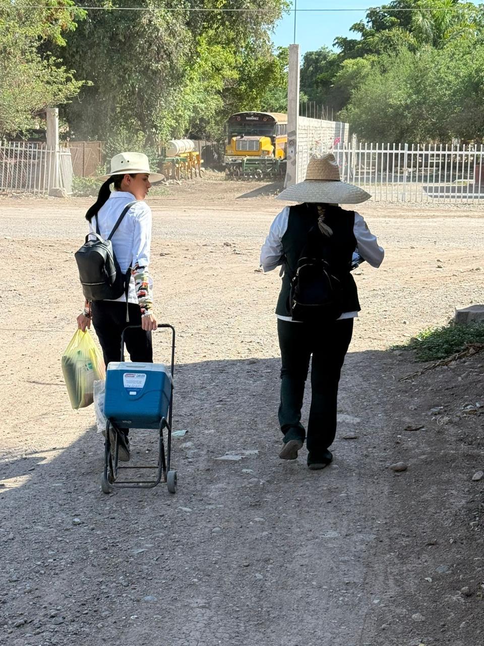 $!Realizan campaña de vacunación contra el Sarampión en Juan José Ríos
