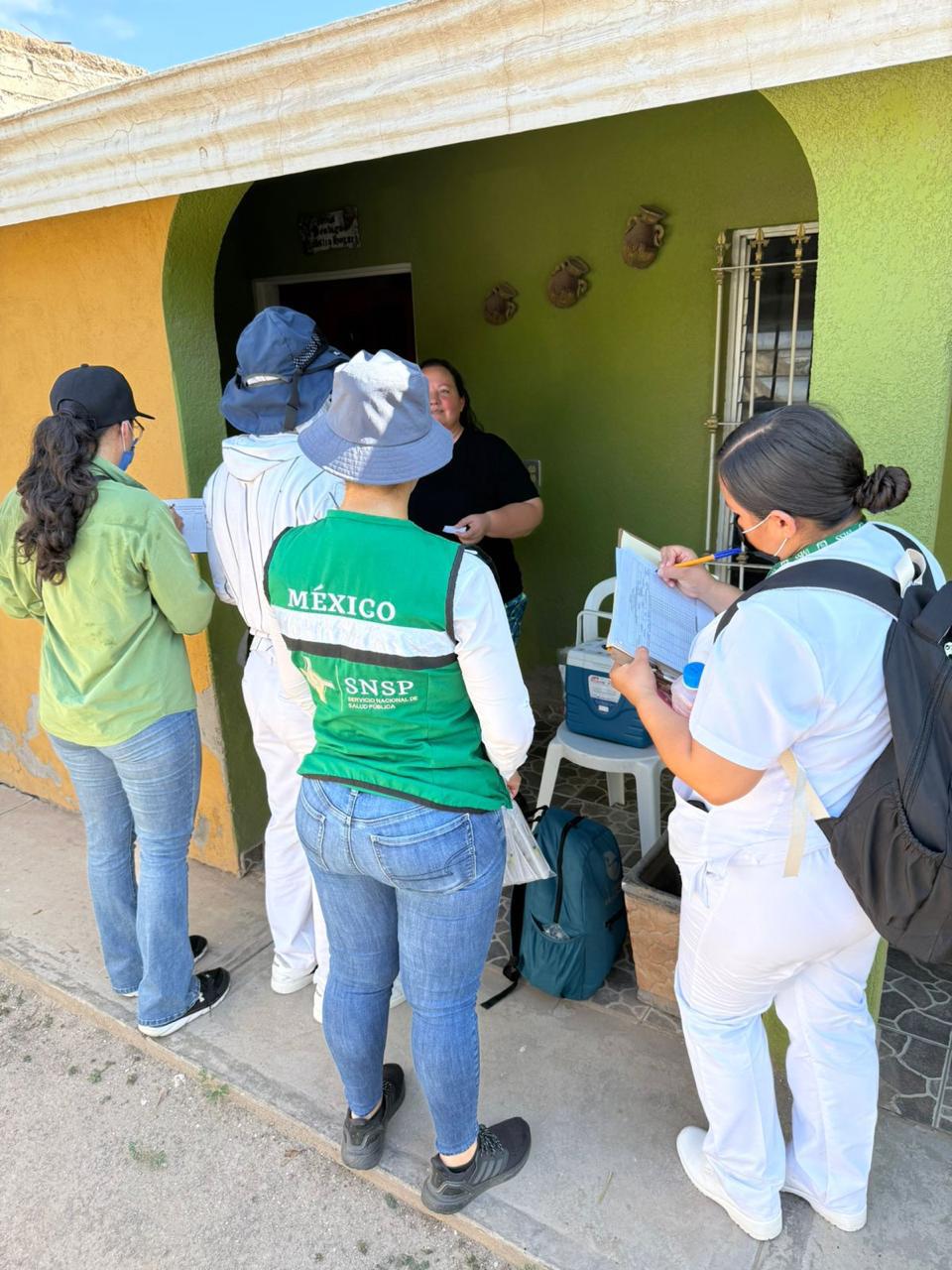 $!Realizan campaña de vacunación contra el Sarampión en Juan José Ríos