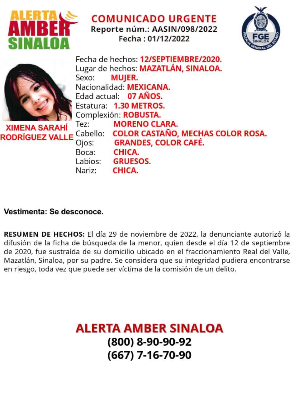 $!Emiten Alerta Amber por hijas no localizadas de Jorge Rodríguez Pasos