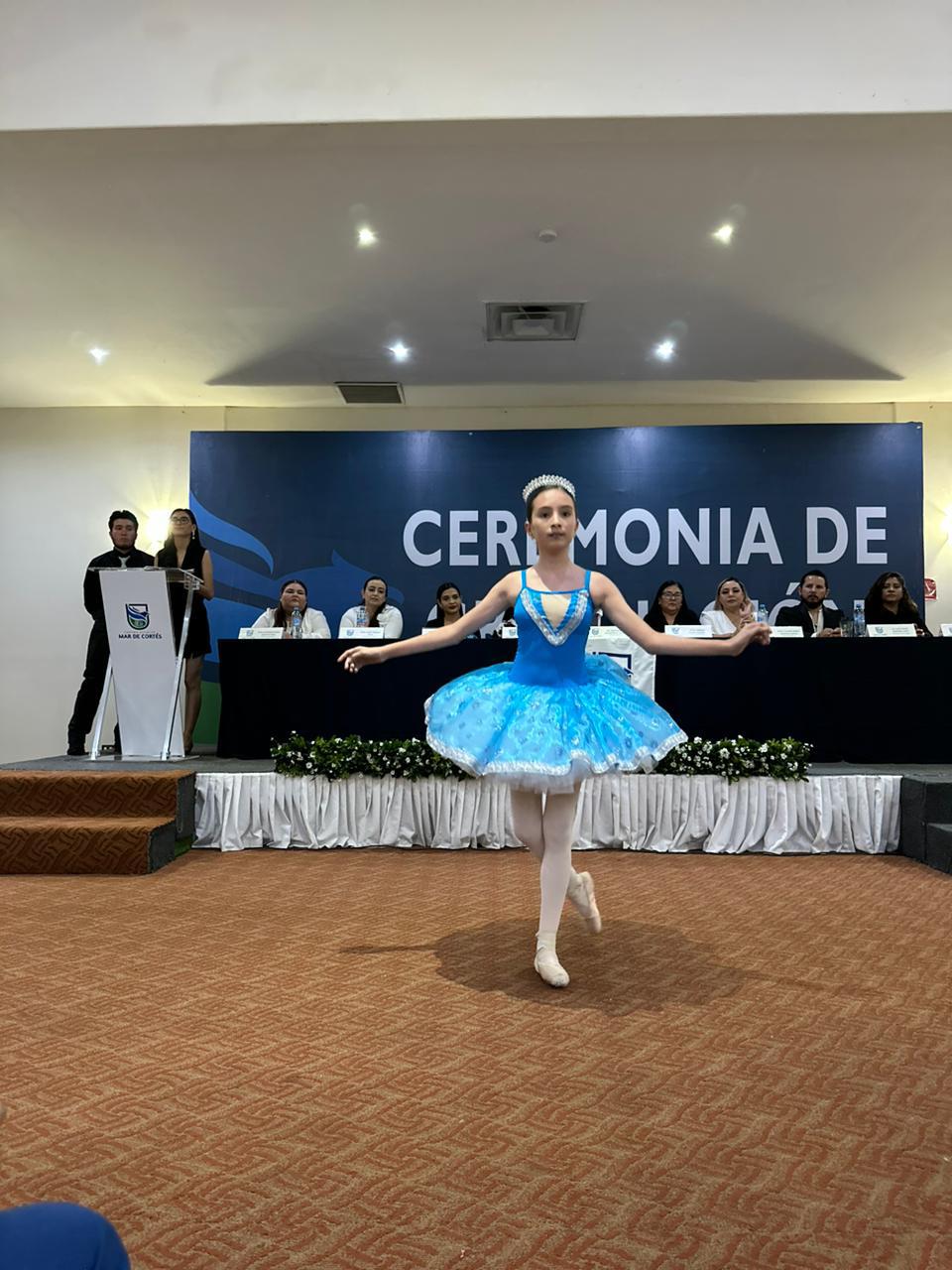 $!Crissel Constanza Mascorro Gastélum, en su participación en danza clásica.