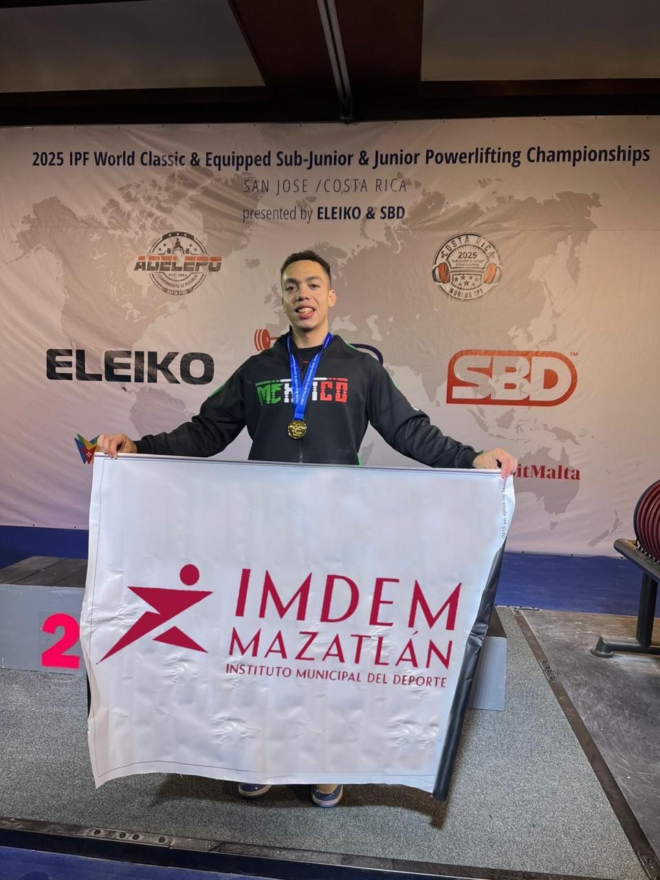 $!Se ubica mazatleco José Luis Hernández, en el top 20 del Campeonato Mundial de Powerlifting