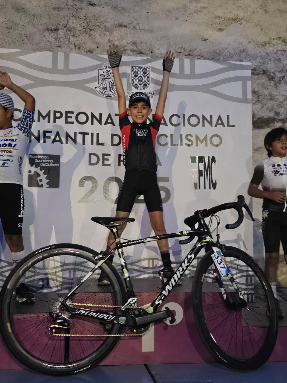 $!Se coronan mazatlecos en Campeonato Nacional de Ruta Infantil