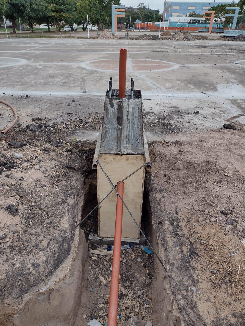 $!Canchas de pickleball de la Unidad Deportiva Sahop serán iluminadas