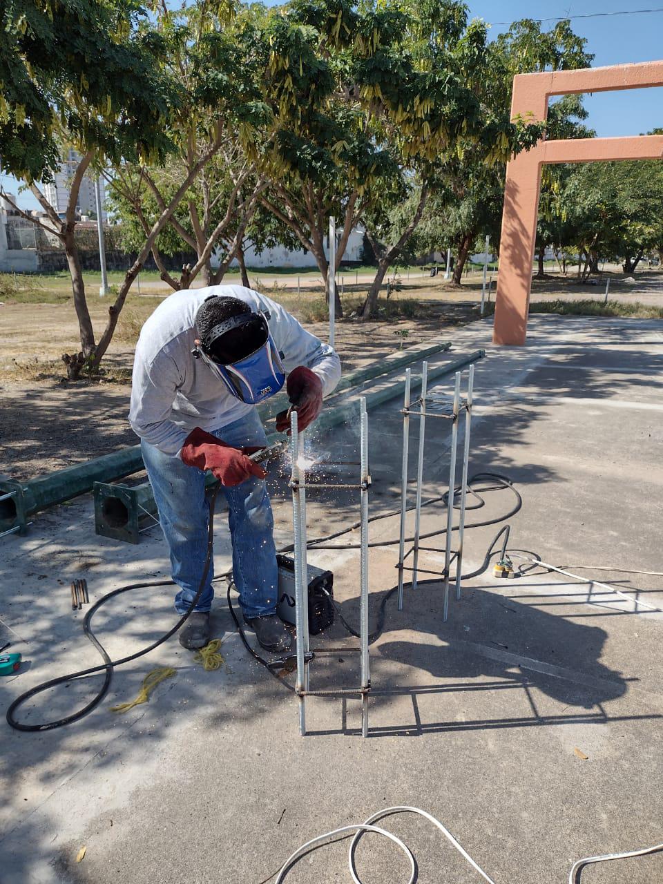 $!Canchas de pickleball de la Unidad Deportiva Sahop serán iluminadas