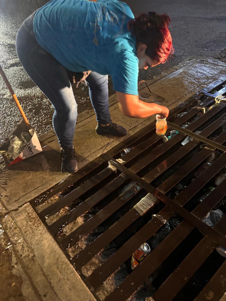$!Recolectan 16 toneladas de desechos sólidos tras lluvias de esta noche del lunes