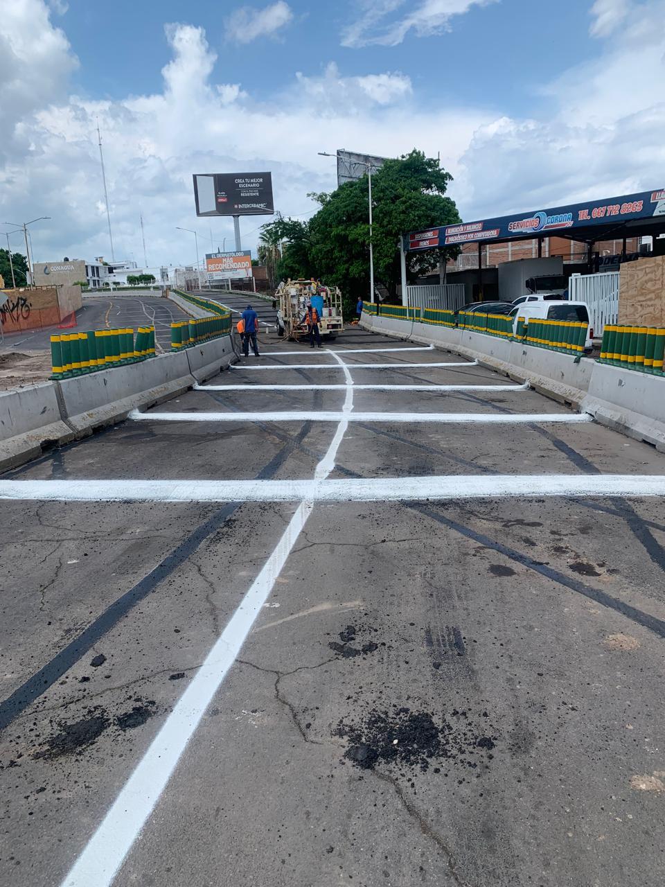 $!Abren dos carriles en el bulevar Pedro Infante, en Culiacán; cierre total será a partir de agosto