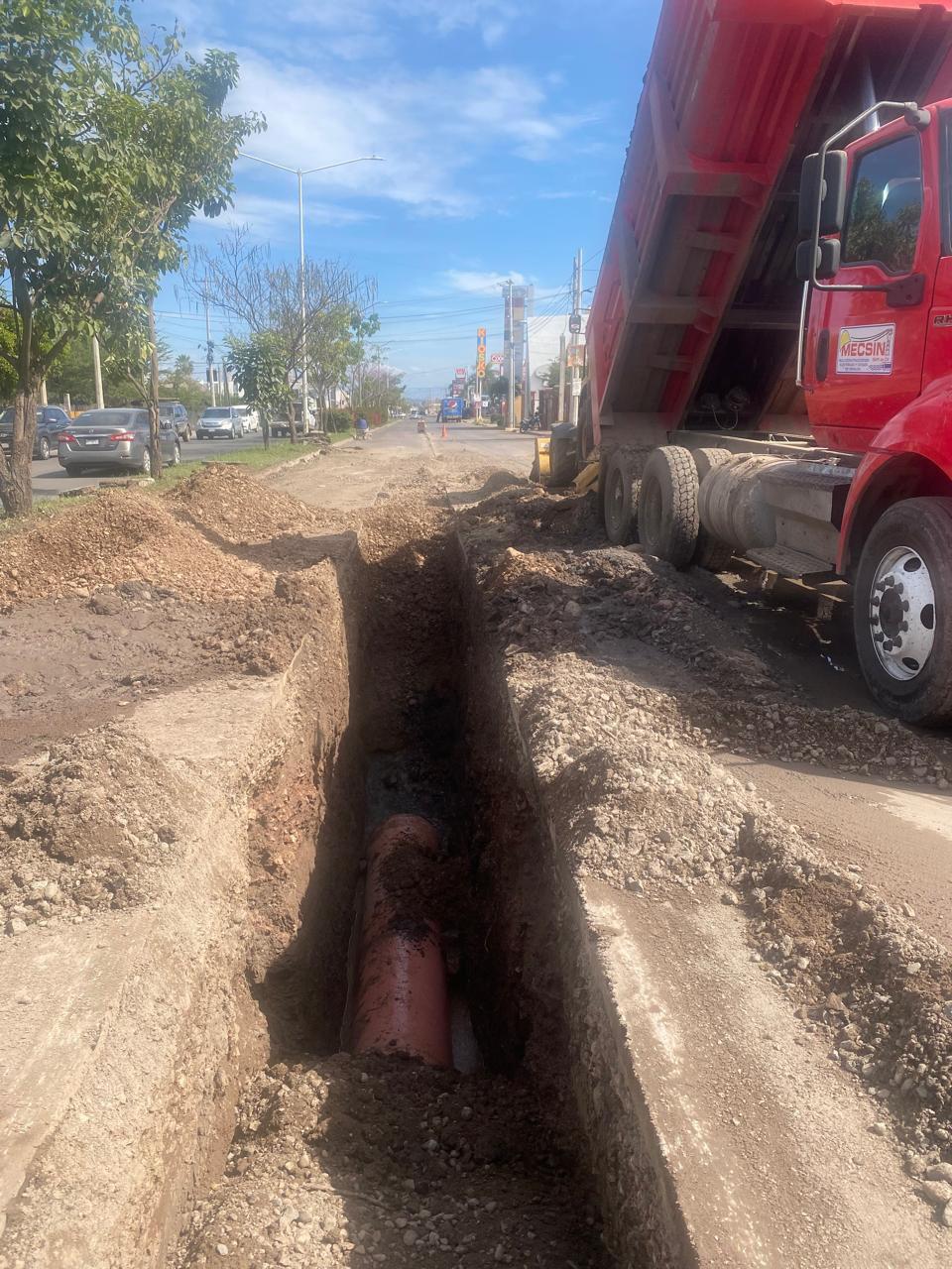 $!Anuncia Japac que continúa con trabajos de sustitución de redes de drenaje en Culiacán