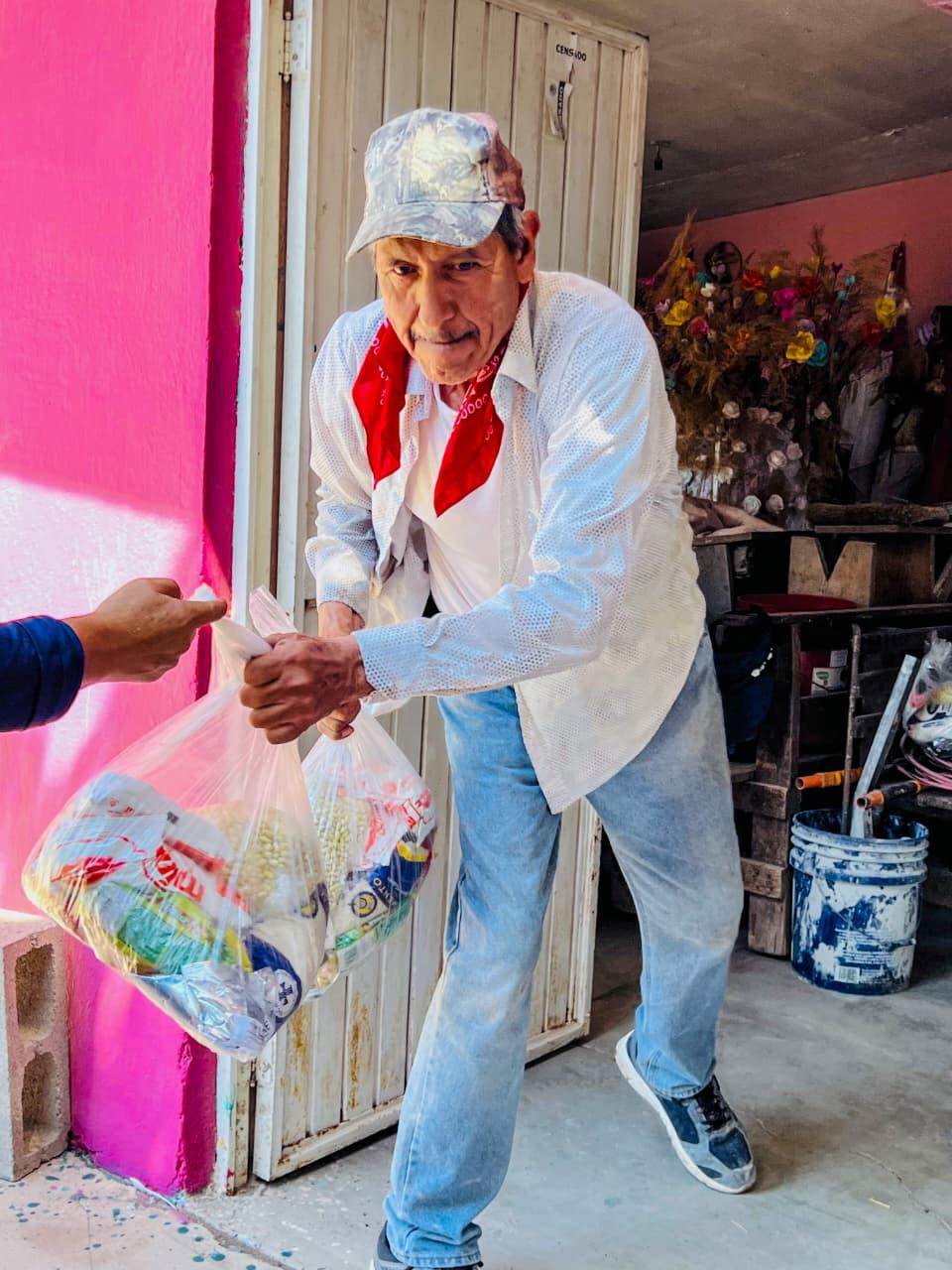 $!Sebides entrega más de 2 mil despensas a comunidades indígenas