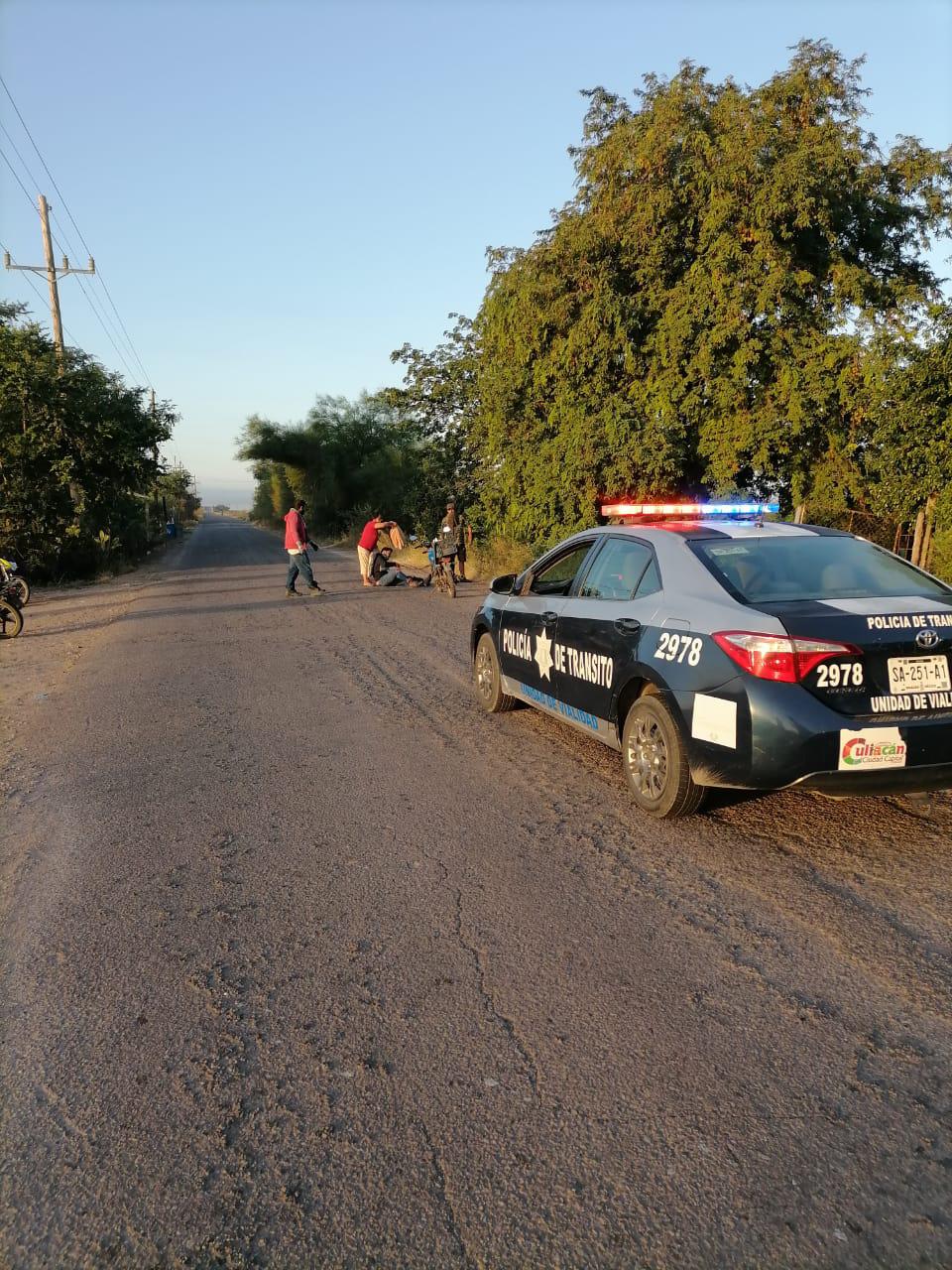 Motociclista choca contra un perro y se lesiona de gravedad, en Eldorado