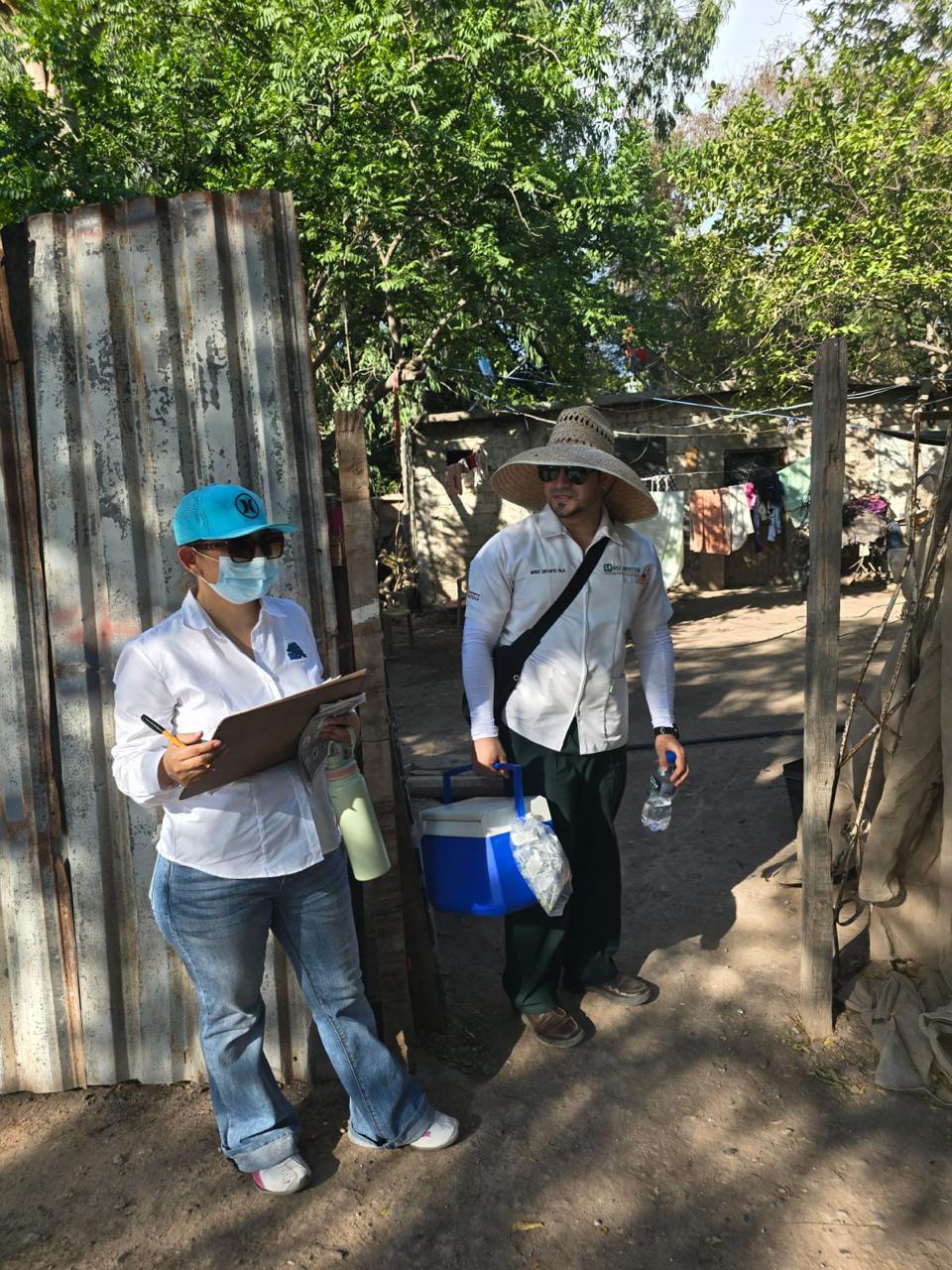 $!Realizan campaña de vacunación contra el Sarampión en Juan José Ríos