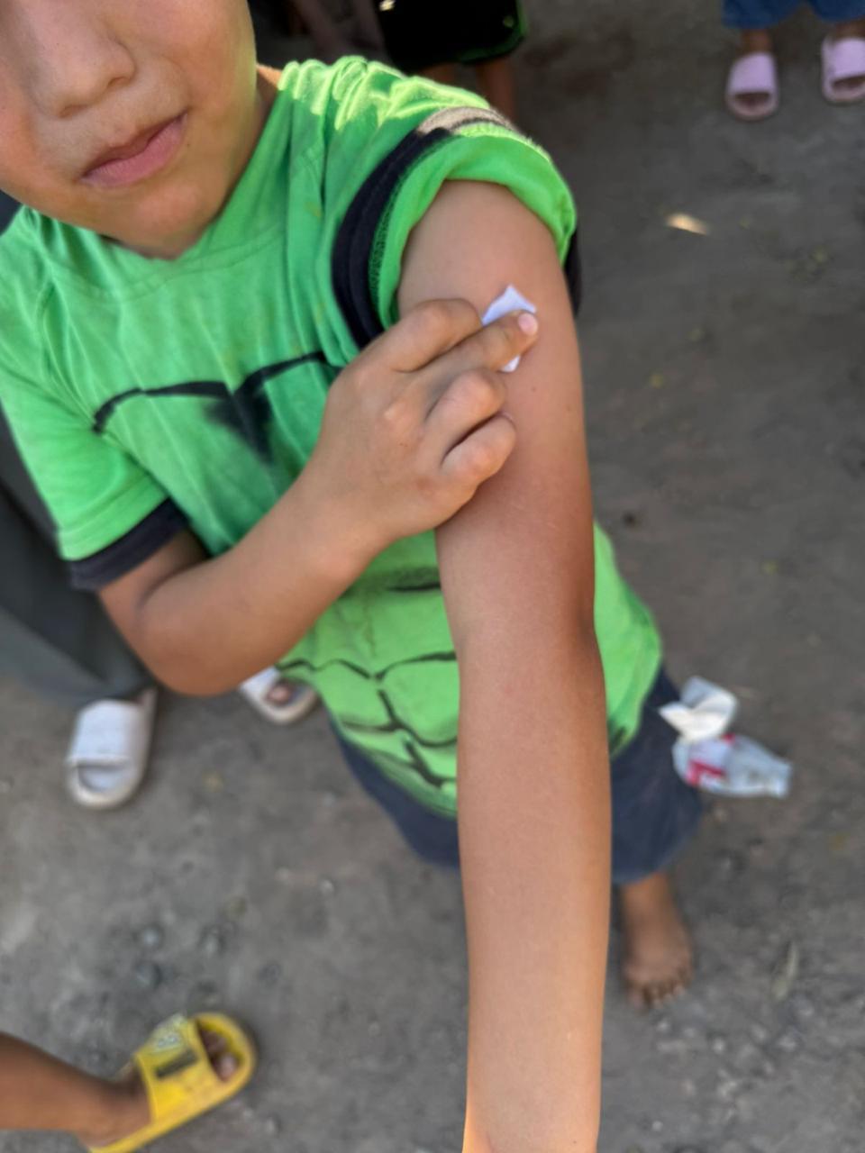 $!Realizan campaña de vacunación contra el Sarampión en Juan José Ríos