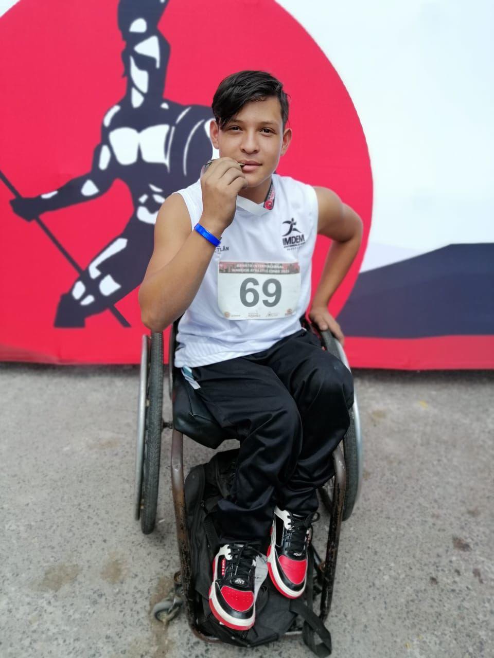 $!Mazatlecos inician cosecha de medallas en Abierto Warriors de Para Atletismo