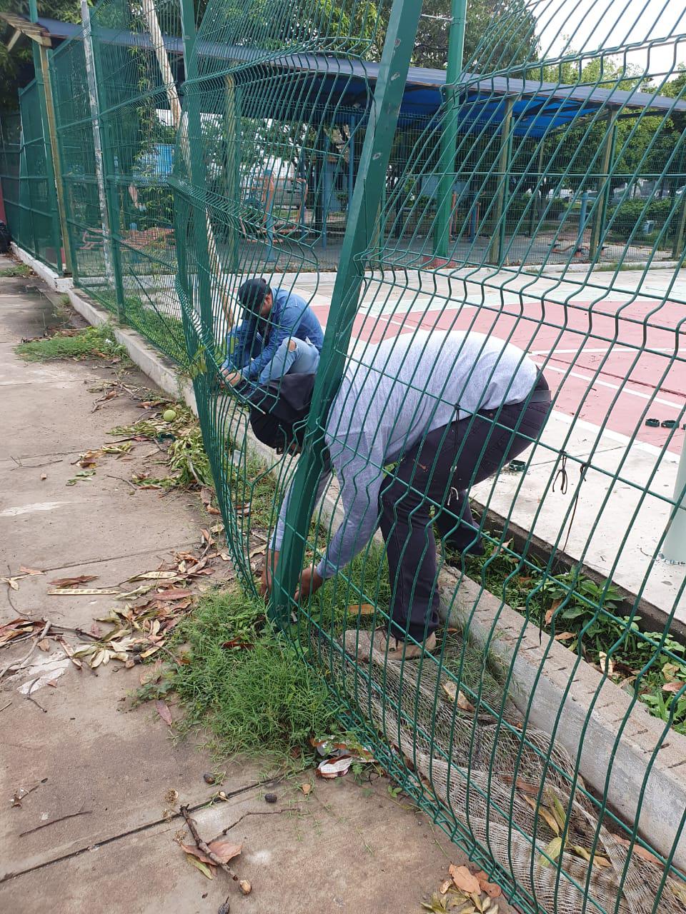 $!Trabaja Imdem a marchas forzadas para reparar espacios deportivos